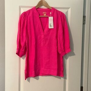 Lilly Pulitzer Bright Pink Blouse